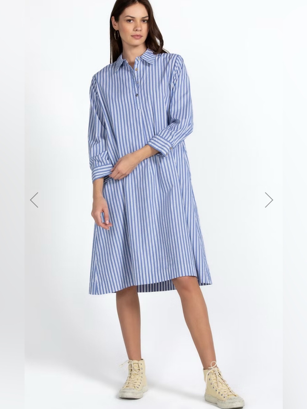 Johnny Was GIORGIA HENLEY SHIRT DRESS